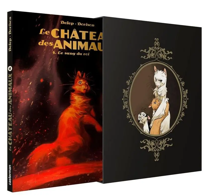 Couverture de l'album Le Château des animaux Tome 4 Le sang du roi