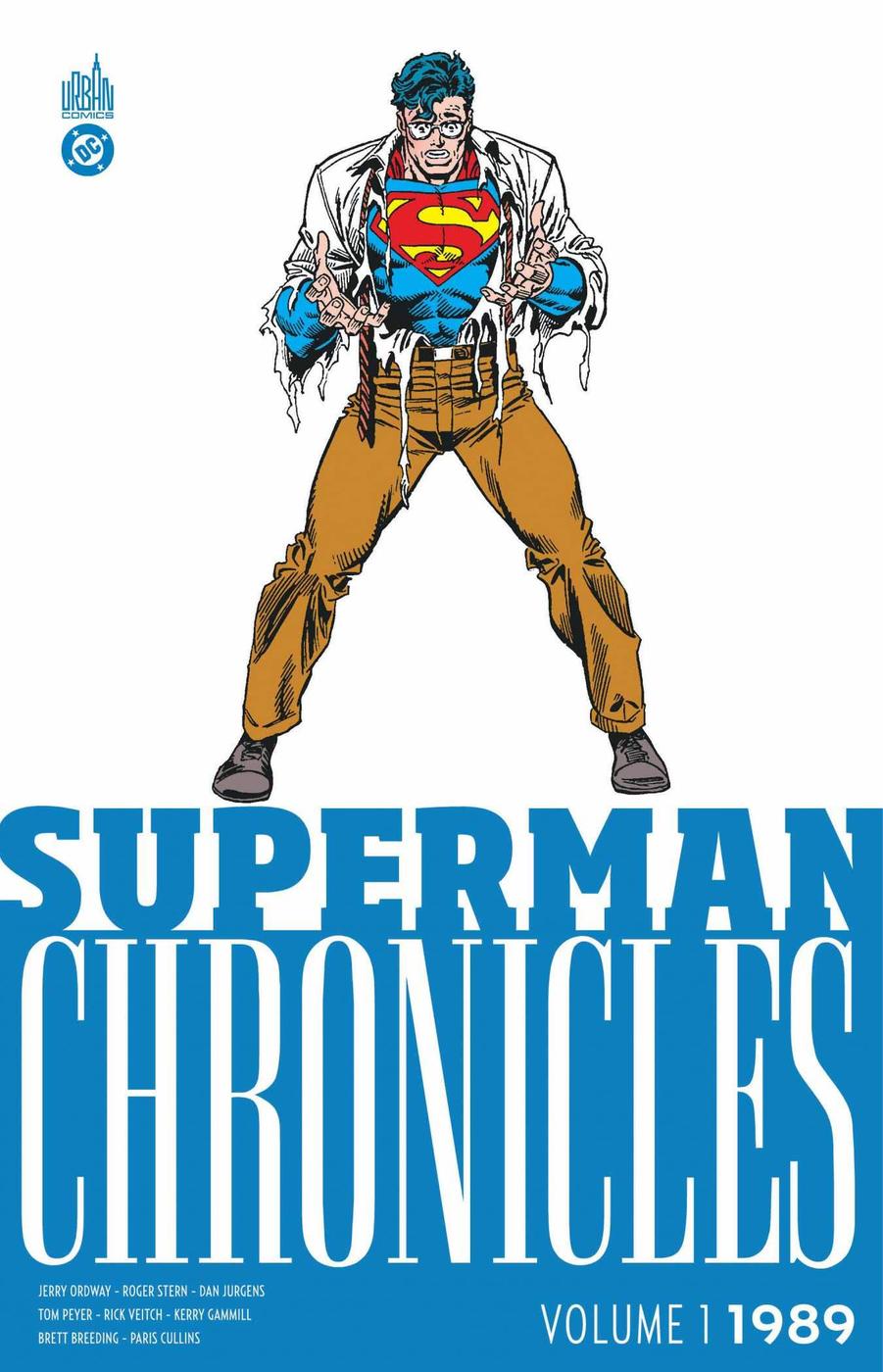 Couverture de l'album Superman Chronicles Volume 7 1989 Volume 1