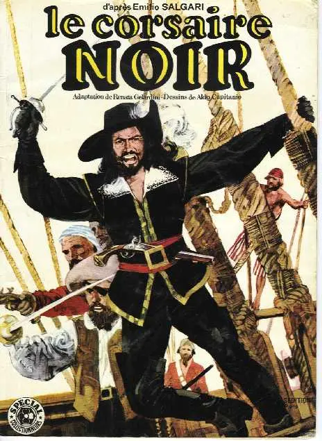 Couverture de l'album Le Corsaire noir