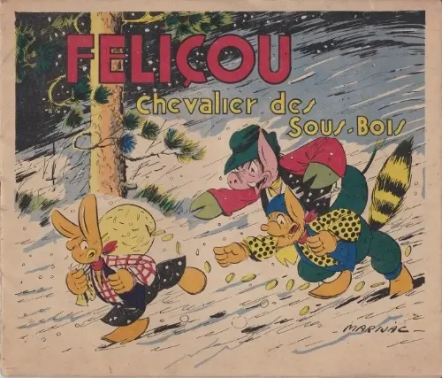 Couverture de l'album Féliçou chevalier des sous-bois