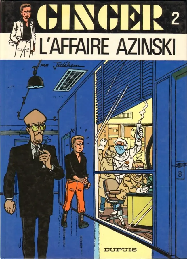 Couverture de l'album Ginger Tome 5 L'affaire Azinski