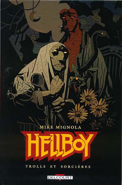 Couverture de l'album Hellboy Tome 8 Trolls et sorcières