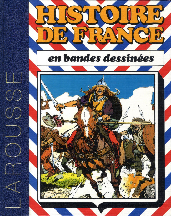 Couverture de l'album Histoire de France en bandes dessinées Tome 1 De Vercingétorix aux Vikings