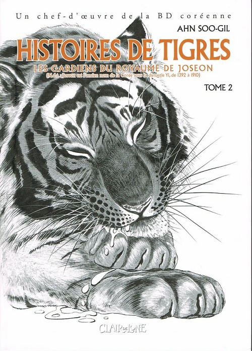 Couverture de l'album Histoires de tigres Tome 2 Les gardiens du royaume de joseon