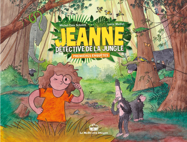 Couverture de l'album Jeanne détective de la jungle Tome 1 Premières enquêtes