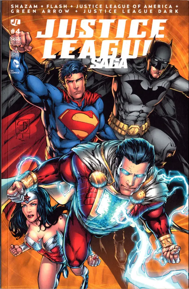 Couverture de l'album Justice League Saga #4