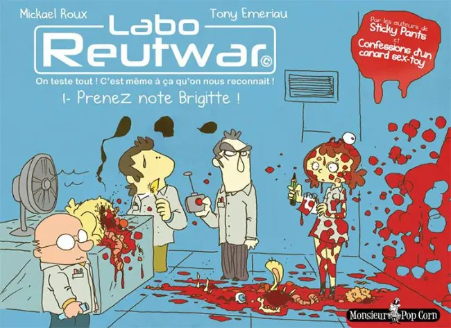 Couverture de l'album Labo Reutwar Tome 1 Prenez note Brigitte !