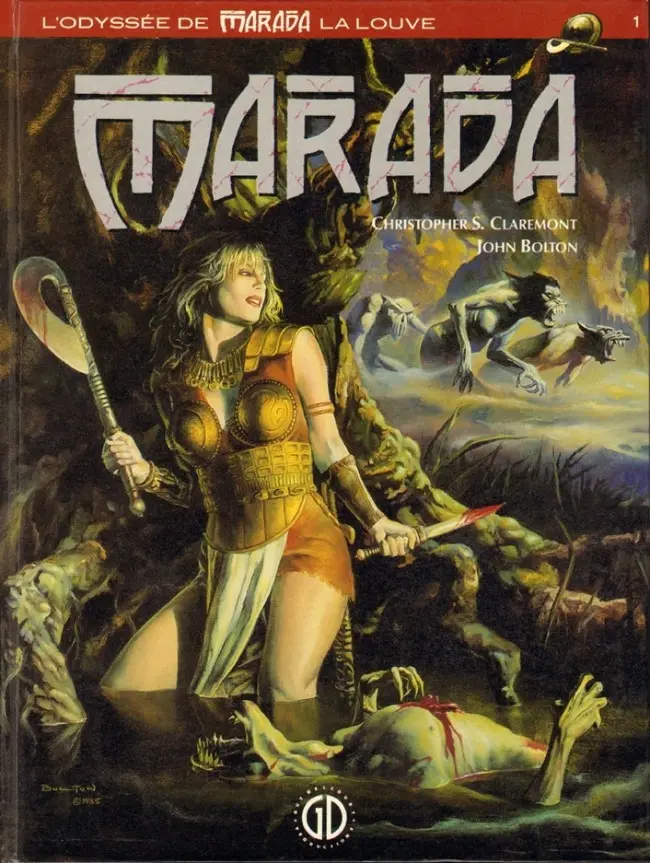 Couverture de l'album L'odyssée de Marada la louve Tome 1 Marada la louve