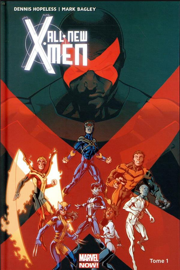 Couverture de l'album All-New X-Men Tome 1 Les Fantômes de Cyclope