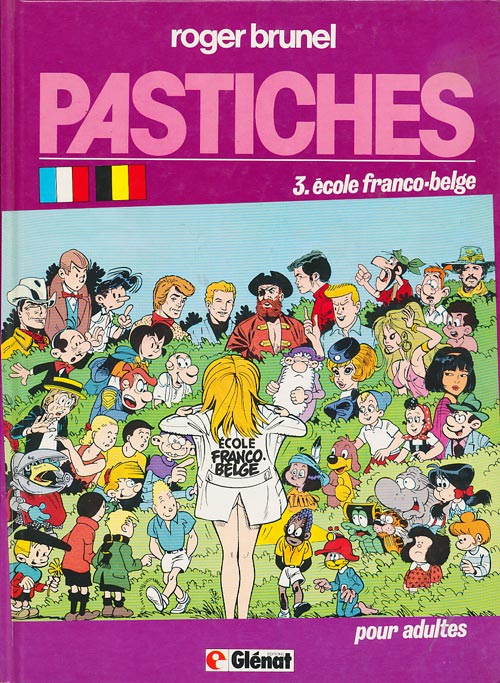 Couverture de l'album Pastiches Tome 3 École franco-belge