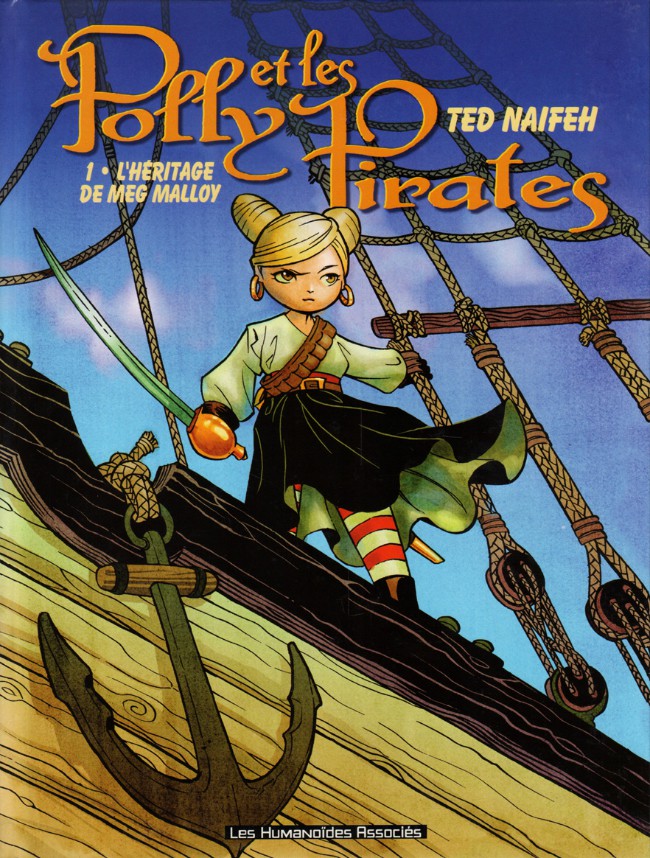 Couverture de l'album Polly et les Pirates Tome 1 L'héritage de Meg Malloy