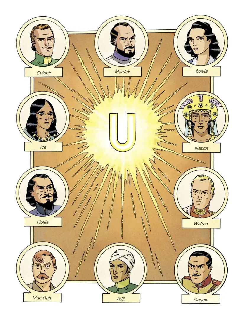 Planche de l'album Avant Blake et Mortimer Tome 2 La flèche ardente
