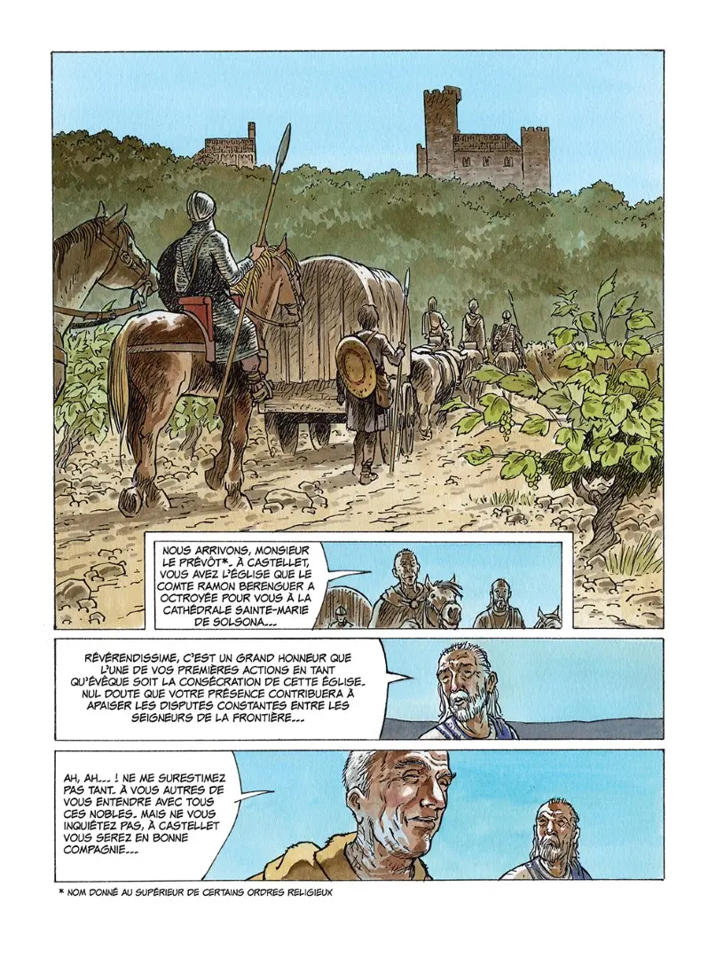 Planche de l'album Le Seigneur de Castellet