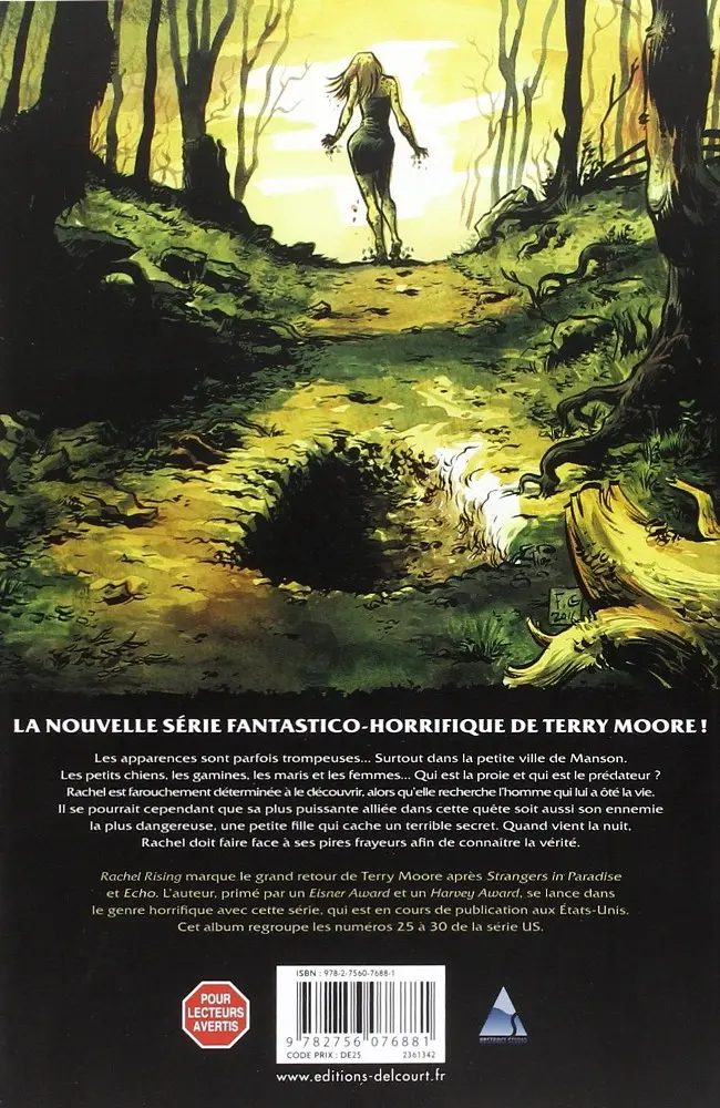 Verso de l'album Rachel Rising Tome 5 Quand vient la nuit…