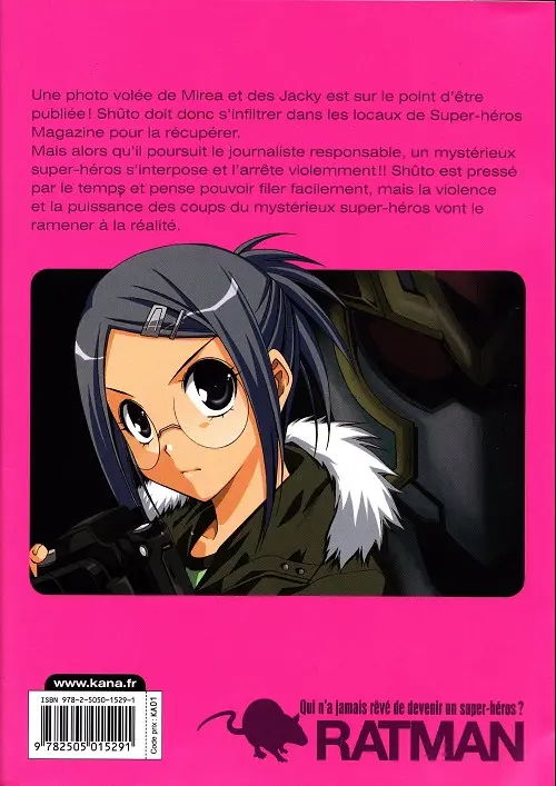 Verso de l'album Ratman 04
