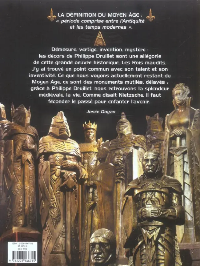 Verso de l'album Les rois maudits