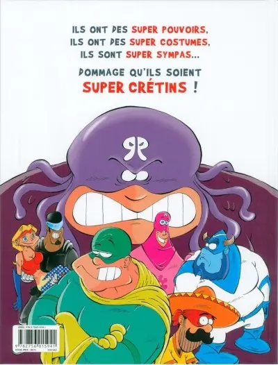 Verso de l'album Les Super Blagues Tome 2 Abus de pouvoir