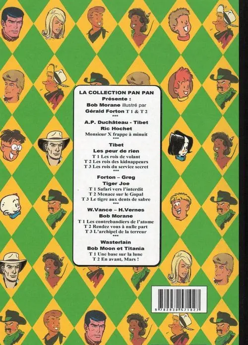 Verso de l'album Tiger Joe Tome 6 Le tigre aux dents de sabre
