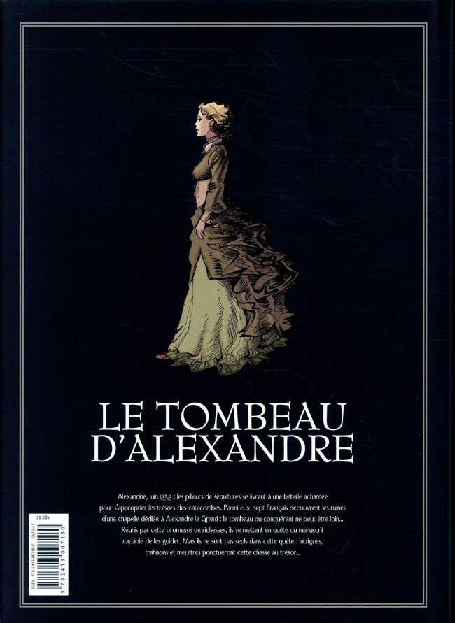 Verso de l'album Le Tombeau d'Alexandre Intégrale