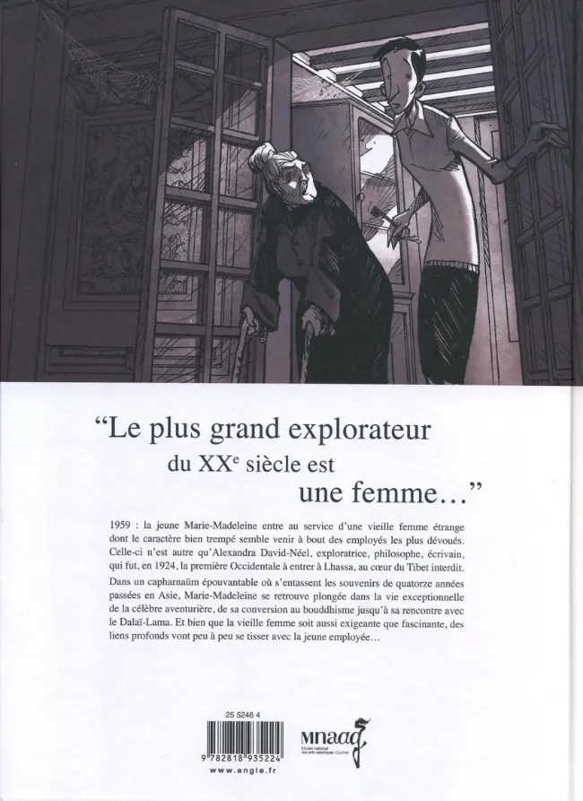 Verso de l'album Une vie avec Alexandra David-Néel Livre 1