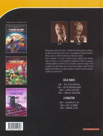 Verso de l'album Le Vagabond des Limbes Intégrale Tome 4 Comme une lueur égarée