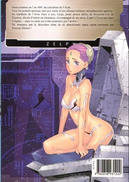 Verso de l'album Zelphy 2