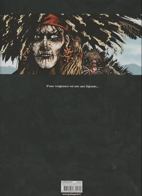 Verso de l'album Catamount Tome 1 La jeunesse de catamount