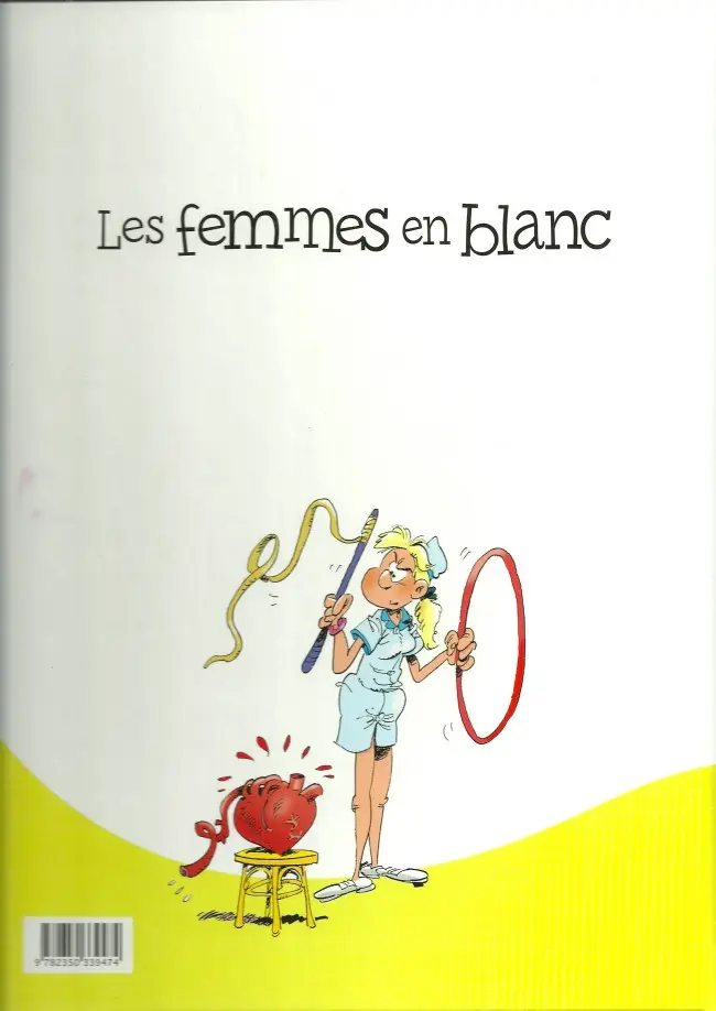 Verso de l'album Les Femmes en Blanc Tome 4 Les jeunes filles opèrent