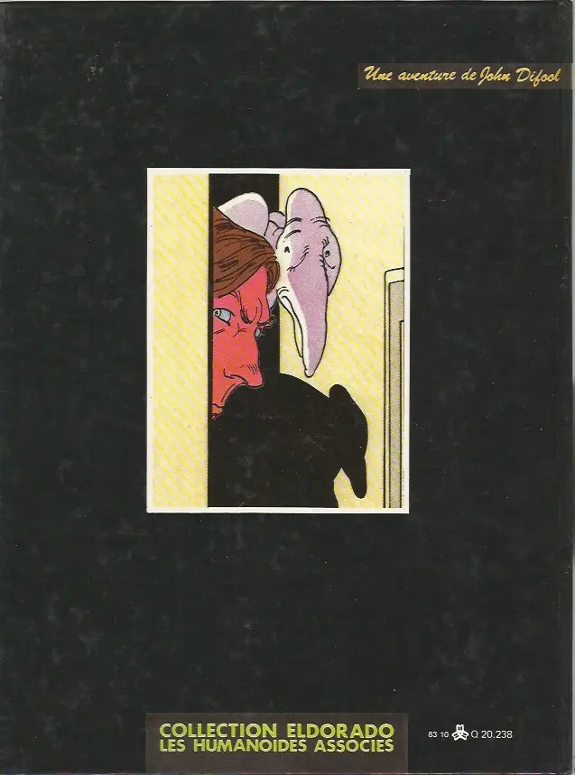 Verso de l'album L'Incal Tome 2 L'Incal Lumière
