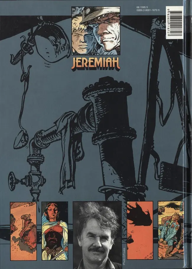 Verso de l'album Jeremiah Tome 2 Du sable plein les dents