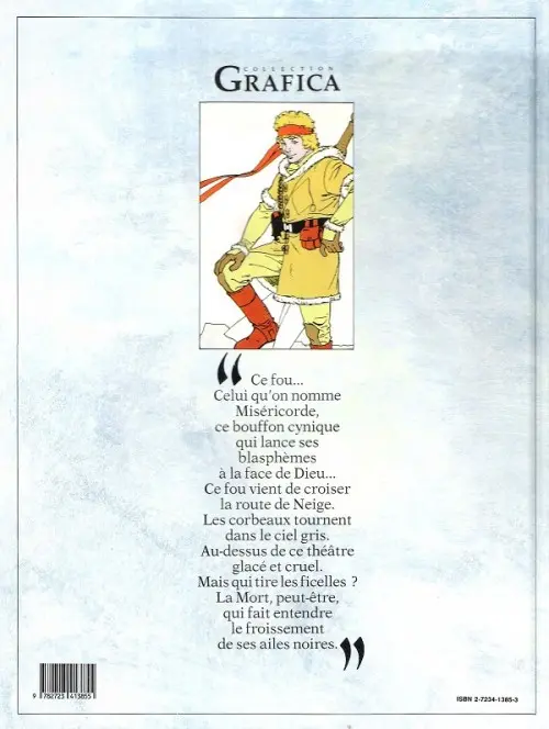 Verso de l'album Neige Tome 2 La mort corbeau