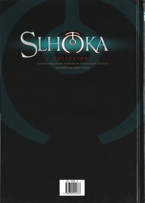 Verso de l'album Slhoka Tome 4 Les arches de sang