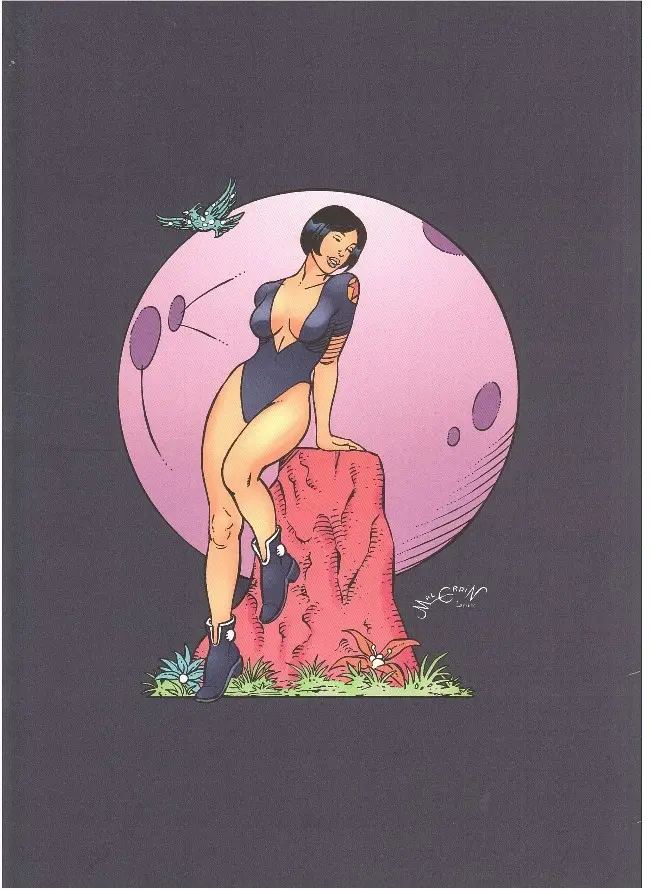 Verso de l'album Vénus F.