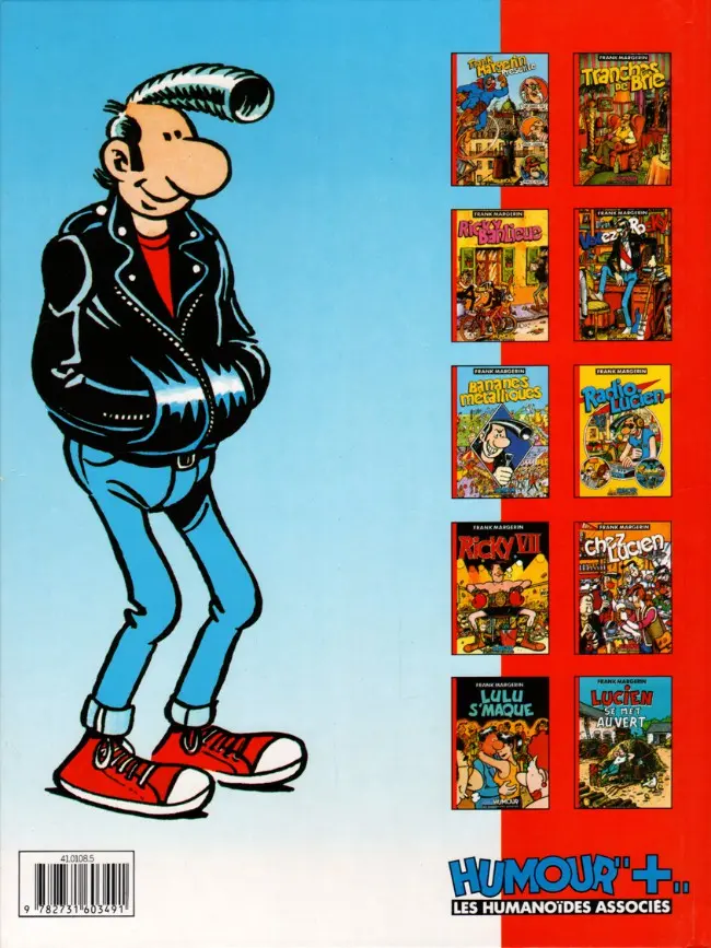 Verso de l'album Votez Rocky