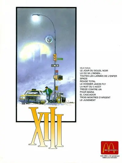 Verso de l'album XIII Tome 2 Là où va l'indien...