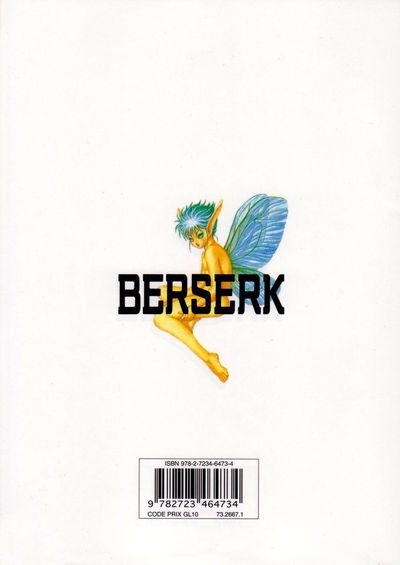 Verso de l'album Berserk 28