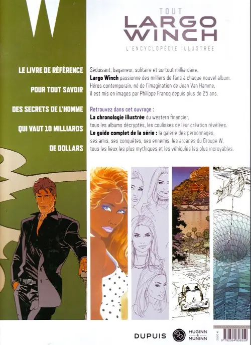 Verso de l'album Largo Winch Tout Largo Winch - L'encyclopédie illustrée