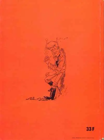 Verso de l'album Tintin N° 34