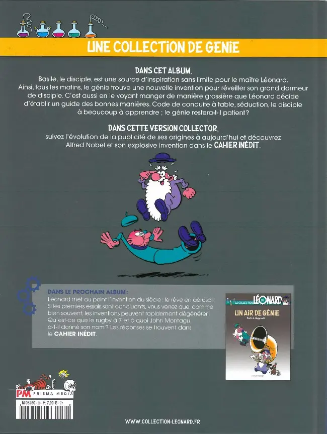 Verso de l'album La Collection Léonard Tome 30 Génie civil