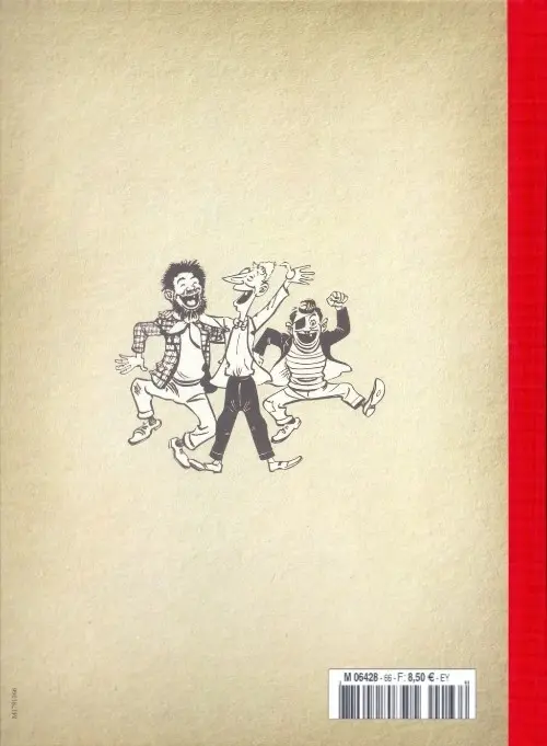 Verso de l'album Les Pieds Nickelés - La collection Tome 67 Les Pieds Nickelés en pleine bagarre
