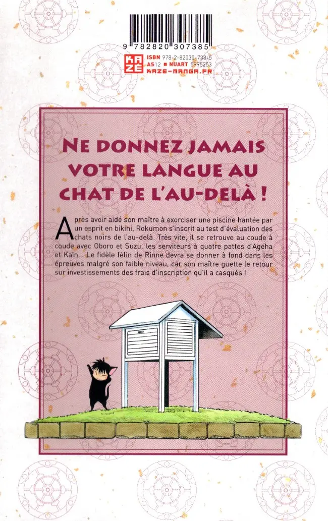 Verso de l'album Rinne 12
