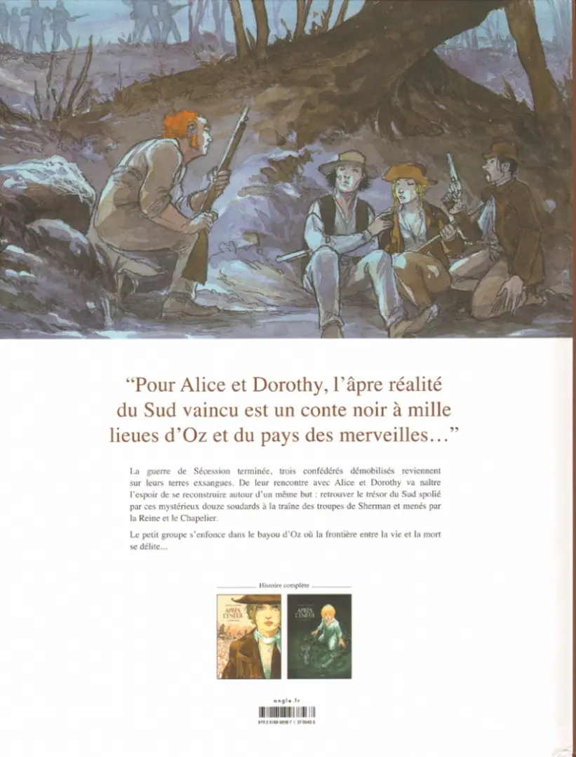 Verso de l'album Après l'Enfer Tome 2 Le Bayou d'Oz