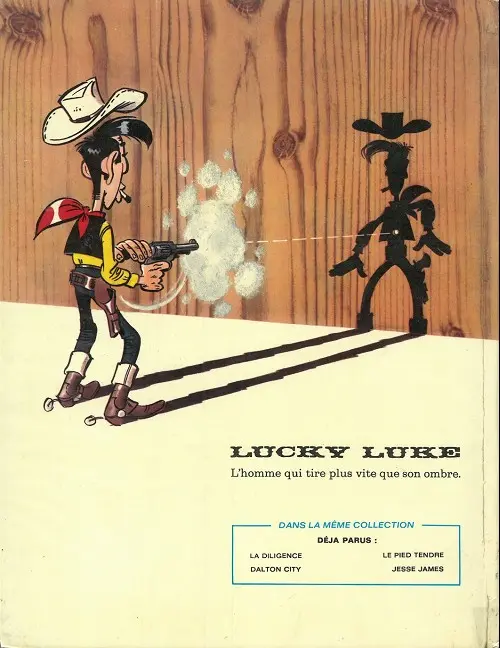 Verso de l'album Lucky Luke Tome 34 Dalton City