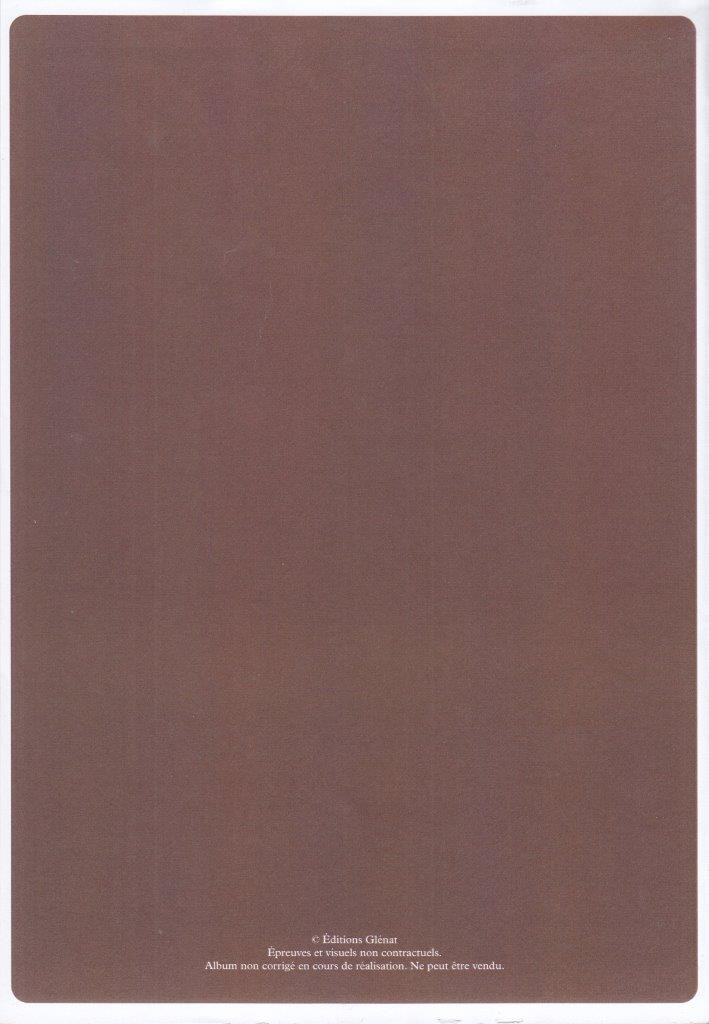 Verso de l'album Les damnés de l'or brun Tome 1 Salvador, 1822