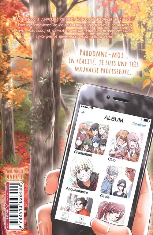 Verso de l'album Love X Dilemma Volume 15