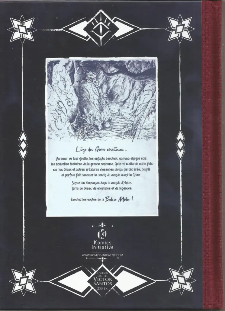 Verso de l'album Les contes du Givre Tome 2 Ode Materia
