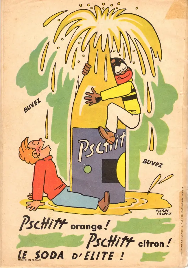 Verso de l'album Bibi Fricotin 2e Série - Societé Parisienne d'Edition Tome 24 Bibi Fricotin chercheur d'or