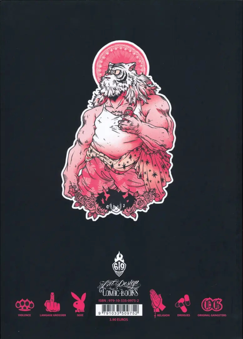 Verso de l'album Mutafukaz' Loba Loca #6