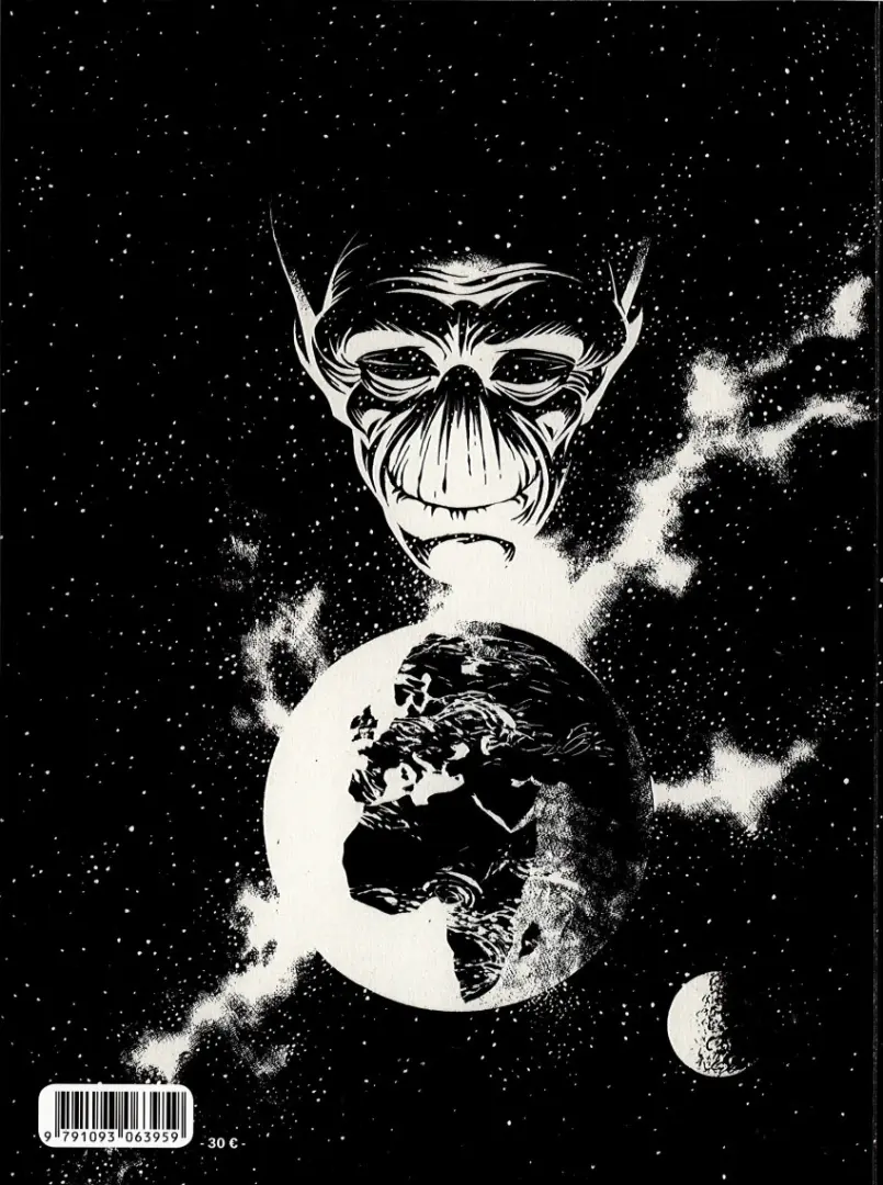 Verso de l'album Une Aventure de Demain... Tome 2 Les monstres et les étoiles