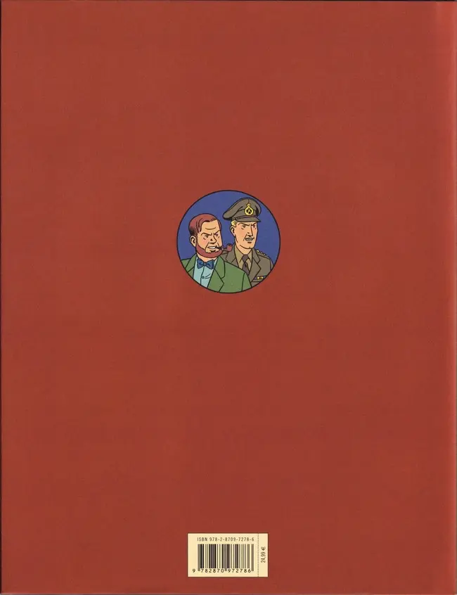 Verso de l'album Blake et Mortimer Tome 25 La Vallée des Immortels - Tome 1 - Menace sur Hong Kong